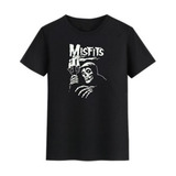 Camiseta Banda De Rock Misfits