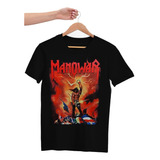 Camiseta Banda Manowar Kings Of Metal
