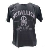 Camiseta Banda Metallica