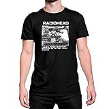 Camiseta Banda RadioHead Psicodelico Black Basica