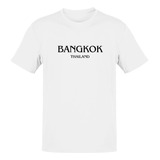 Camiseta Bangkok Thailand Tailândia Cidades Masculina