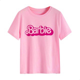 Camiseta Barbie Desenho Infantil adulto jovem