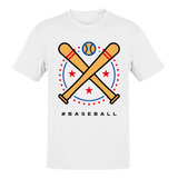 Camiseta Baseball Esporte Sport Basebol Masculina