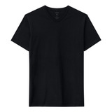 Camiseta Básica Decote V Masculina Malwee