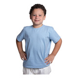 Camiseta Básica Infantil Juvenil 100 Algodão Menino Menina