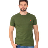Camiseta Basica Masculina Militar