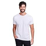 Camiseta Básica Masculina Premium Algodão G Branco