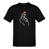 Camiseta Básica Novela Coreana Dorama Eu Te Amo 100 Algodão