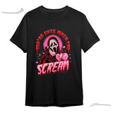 Camiseta Basica Panico Filme Terror Scream