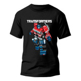 Camiseta Básica Transformers Infantil Camisa 100