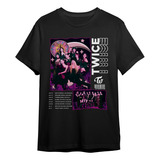 Camiseta Basica Twice Grupo Kpop Integrantes Coreana Show