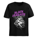 Camiseta Basica Unissex Black Sabbath God Is Dead Rock Roll