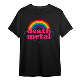 Camiseta Básica Unissex Death Metal Arco