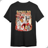 Camiseta Basica Vintage Cristiano Ronaldo Futebol Camisa 7