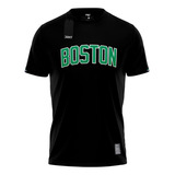 Camiseta Basquete Boston Algodão Nobre Jrkt