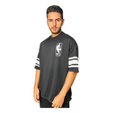 Camiseta Basquete Nba Oversized Estampada Licenciada