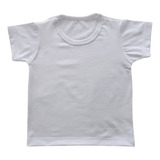 Camiseta Bebê Infantil Poliéster Elastano Sublimação Kit 6