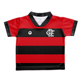 Camiseta Bebê Time Flamengo Sublimada Oficial