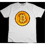 Camiseta Bitcoin Btc Criptomoeda Bits