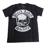 Camiseta Black Label Society Preta Logo