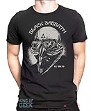Camiseta Black Sabbath Tony Stark Rock