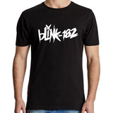 Camiseta Blink 182 Banda De Rock Camisa 100 Algodão