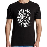 Camiseta Blink 182 Banda De Rock Camisa 100 Algodão V2