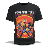 Camiseta Blusa Infantil Banda Foo Fighters