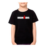 Camiseta Blusa Infantil Ironman Ironkids Atletismo