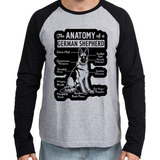 Camiseta Blusa Manga Longa Anatomia Pastor