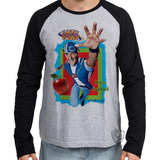 Camiseta Blusa Manga Longa Lazy Town