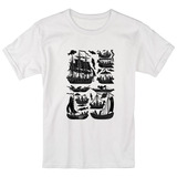 Camiseta Blusa Navio Barco Antigo