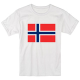 Camiseta Blusa Noruega Bandeira Norueguesa Norueguês 01