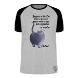 Camiseta Blusa Pets Chloe Gato Gordo Gatinho Filme Desenho