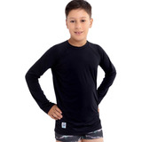 Camiseta Blusa Térmica Proteção Uv50 Infantil