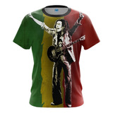 Camiseta Bob Marley Reggae Estampada Filme