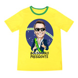 Camiseta Bolsonaro Blusa Mito Camisa Presidente