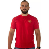 Camiseta Bombeiro Civil Camisa Brasão Militar Profissional