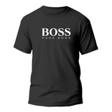 Camiseta Boss Masculina Premium Básica Gola