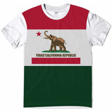 Camiseta Branca California Republic Moda Elephant