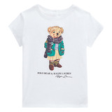 Camiseta Branca Polo Bear