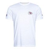 Camiseta Branca Regular Nfl Kansas City