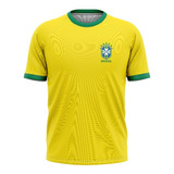 Camiseta Brasil Masculina Dry Fit Copa