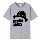 Camiseta Bruno Mars 100 Algodão