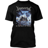 Camiseta Brutal Wear Immortal At The Heart Of Winter