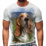 Camiseta Cachorro Basset Hound Raca 619