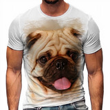 Camiseta Cachorro Pug 02 A