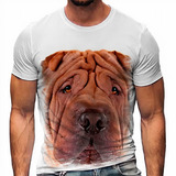 Camiseta Cachorro Shar pei