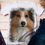 Camiseta Cachorro Sheltie - Dicelli