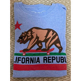 Camiseta California Republic Azul Tamanho M